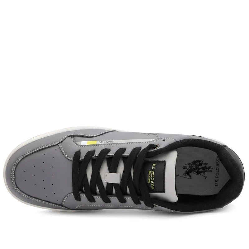 US Polo Lace Up Trainers - USPOL43002 / 330 485 - Grey