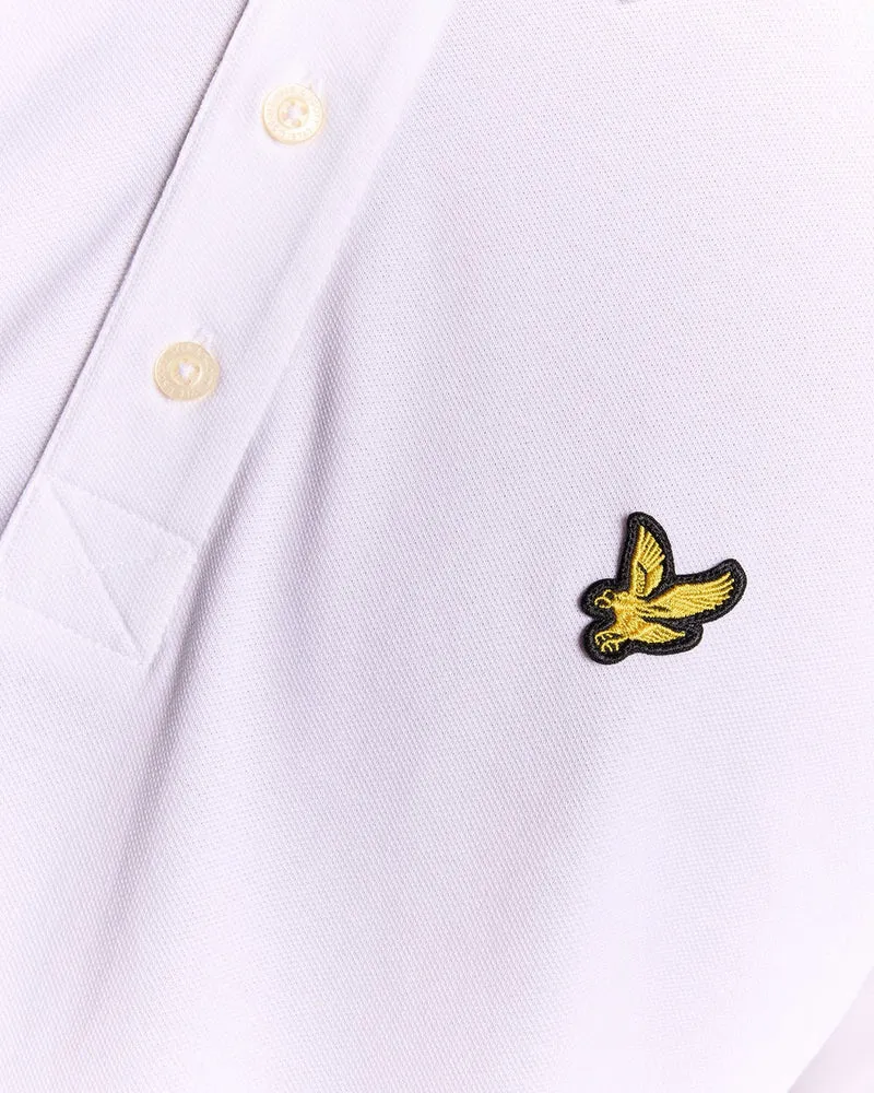Lyle & Scott Herren-Poloshirt aus Baumwolle | Weiß