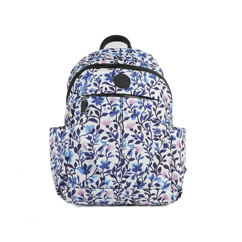 Floral Print Backpack with Bottle Holders - SMIT43000 / 329 228