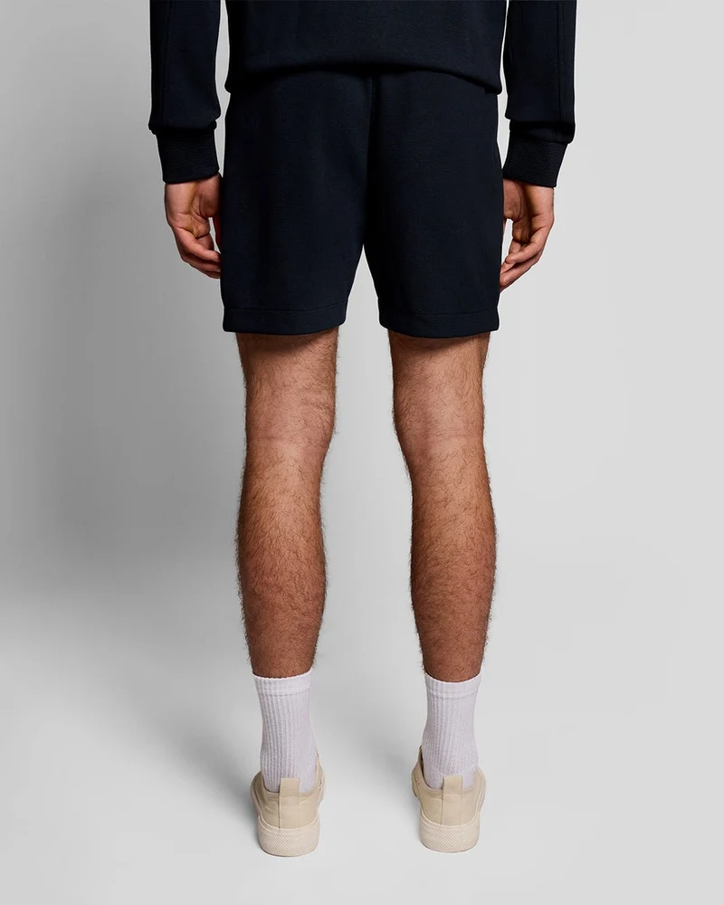 Lyle & Scott Herren-Trainingsshorts aus Baumwollmischgewebe | Dunkelblau