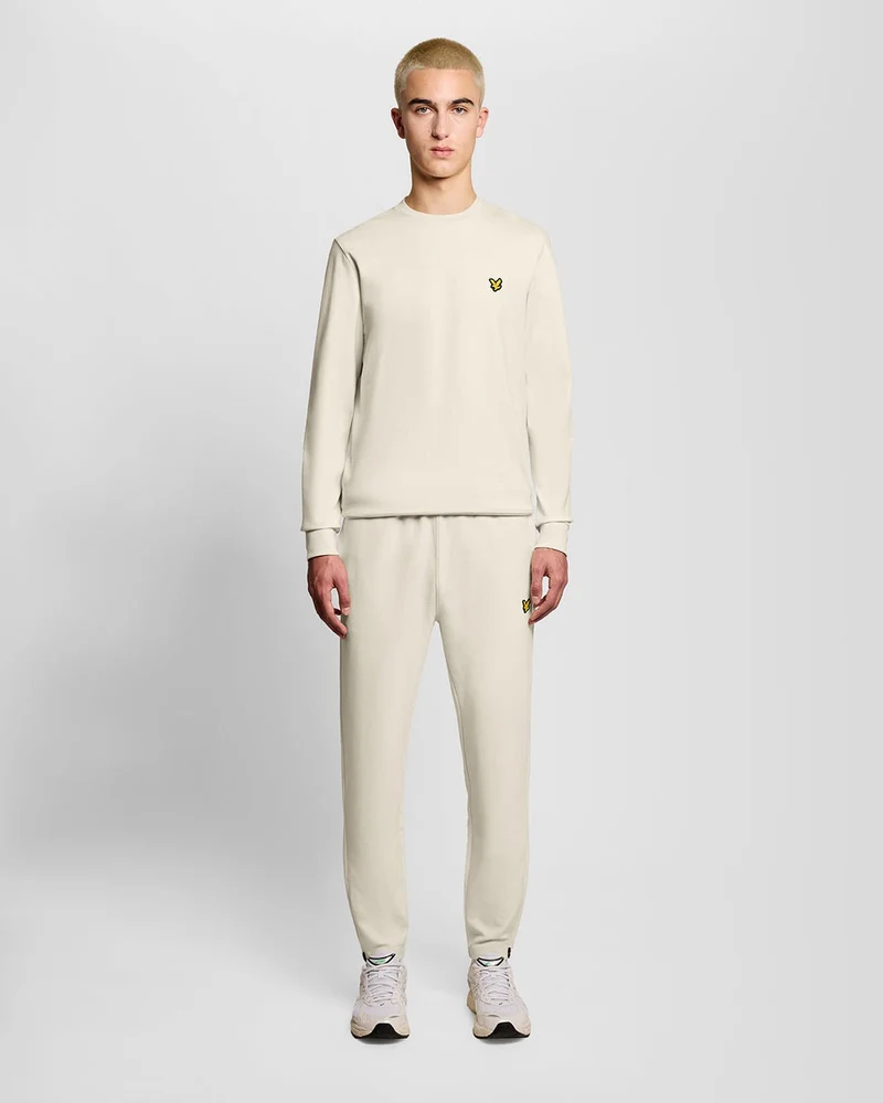 Lyle & Scott Leichte Sport-Jogginghose für Herren | Weißgrau