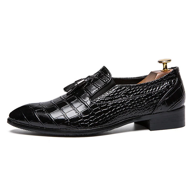 Herren Mokassins Leder Elegant mit Quasten - Dominik