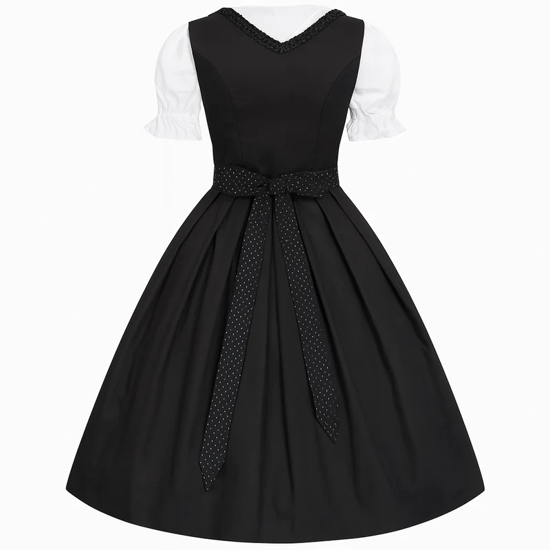 Dirndl Kleid mit Schleife für Damen - Katharina