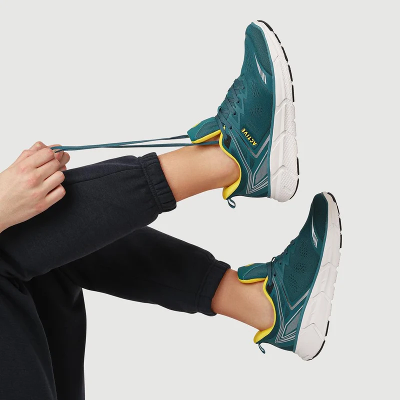 Easy Step In Wide Fit Memory Foam Trainers - BOJIE41008 / 326 944 - Aqua