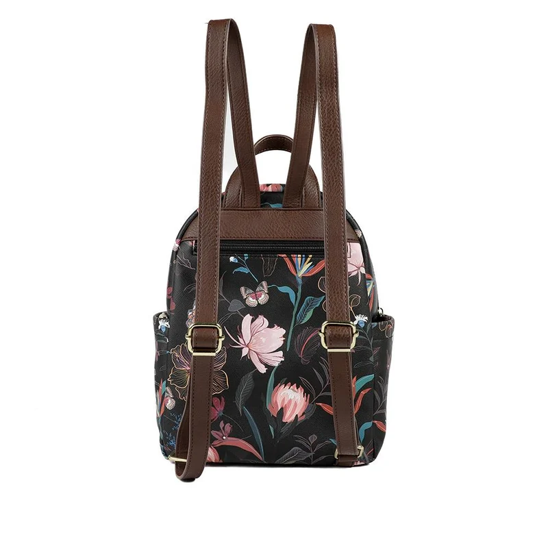 Floral Rucksack - JEWN39011 / 325 475 - Black Floral