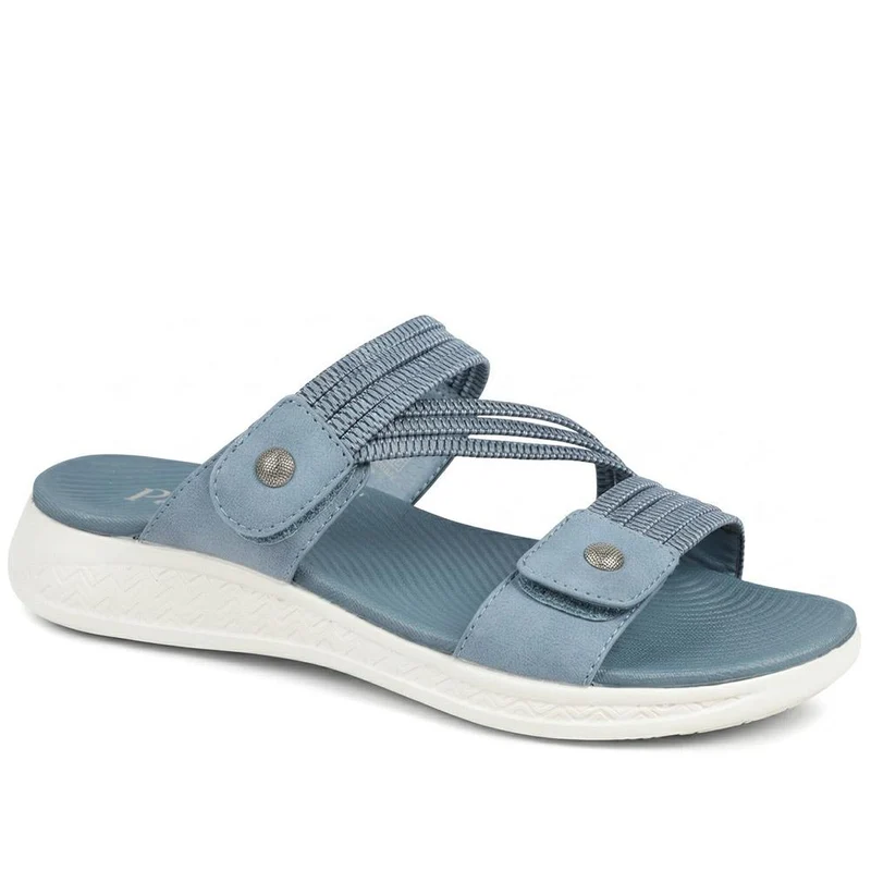 Lightweight Slip On Mule Sandals - BAIZH43003 / 329 053