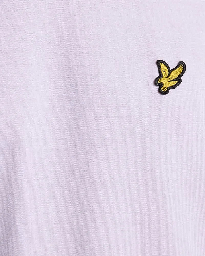 Lyle & Scott Herren-T-Shirt aus Baumwolle mit Rundhalsausschnitt | Weiß