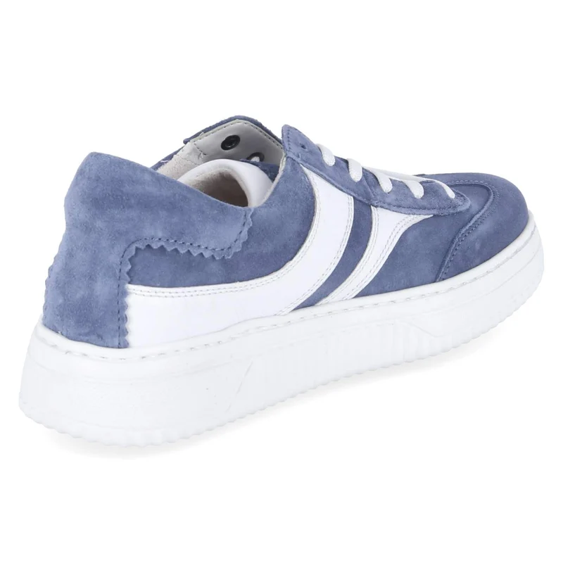 Low Sneaker Blau