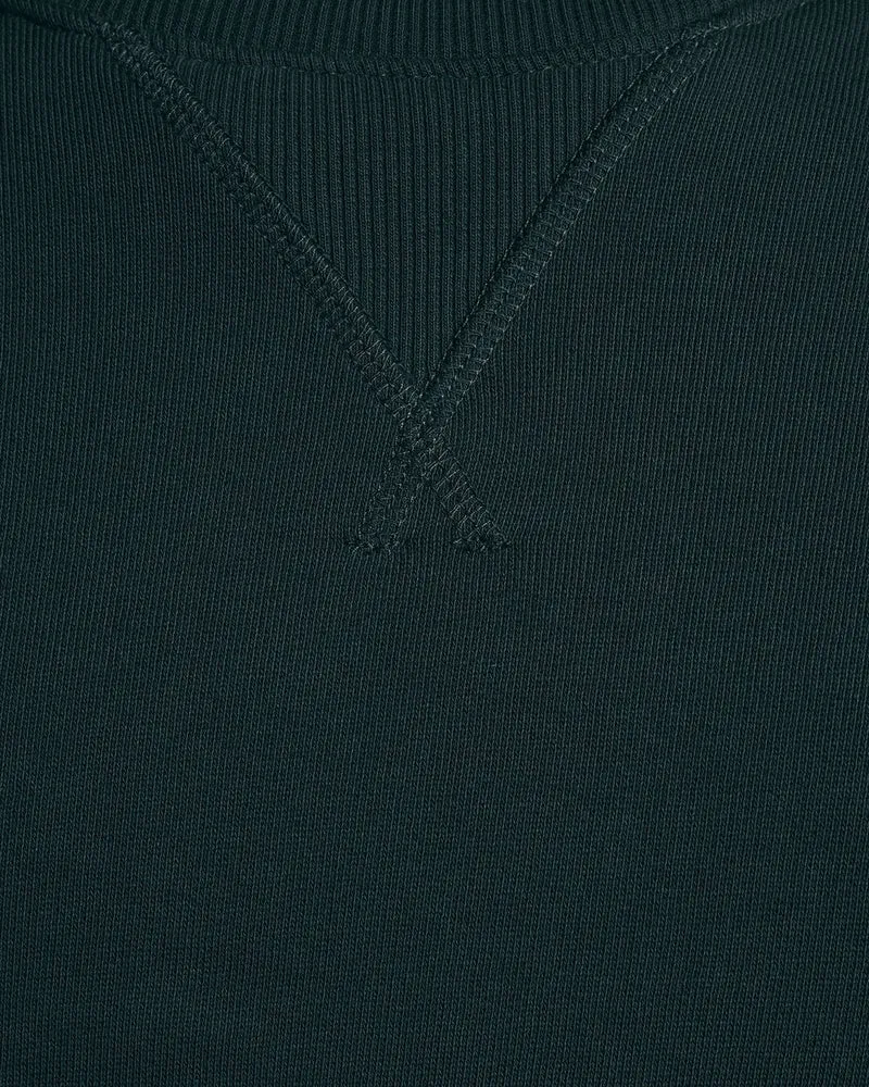 Lyle & Scott Herren-Sweatshirt mit Rundhalsausschnitt | Dunkelgrün