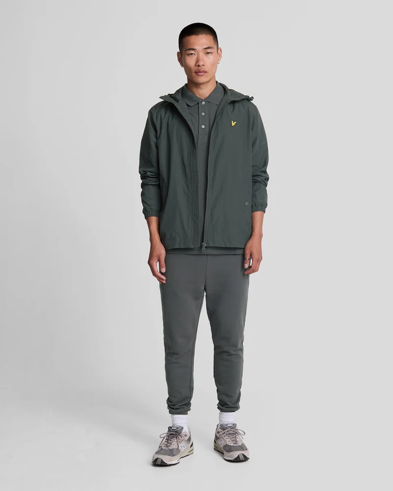 Lyle & Scott Herren-Poloshirt aus Baumwolle | Anthrazit