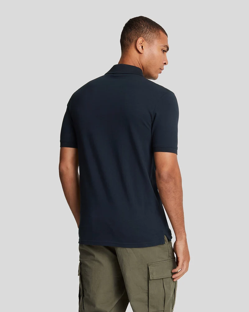 Lyle & Scott Herren-Poloshirt aus Baumwolle | Dunkelblau
