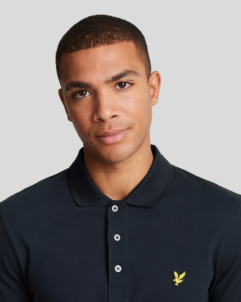 Lyle & Scott Herren-Poloshirt aus Baumwolle | Dunkelblau