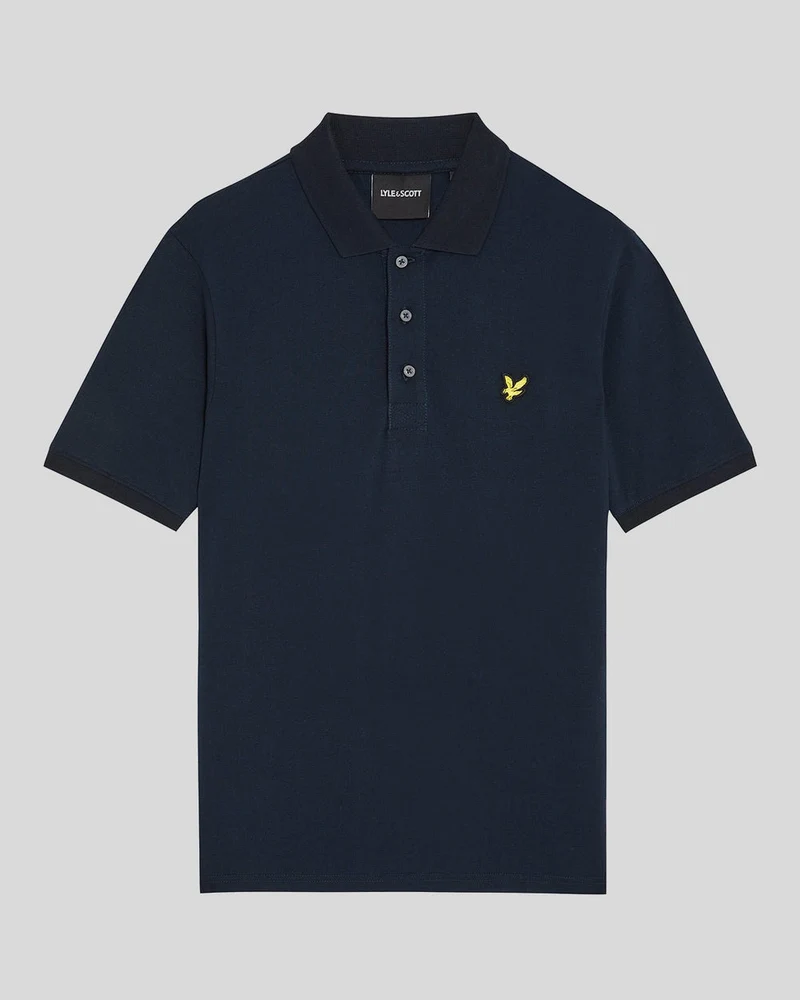 Lyle & Scott Herren-Poloshirt aus Baumwolle | Dunkelblau