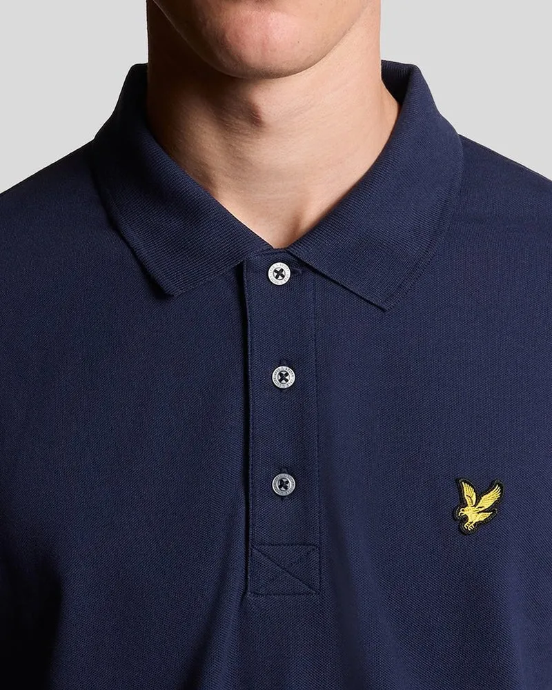 Lyle & Scott Herren-Poloshirt aus Baumwolle | Marineblau