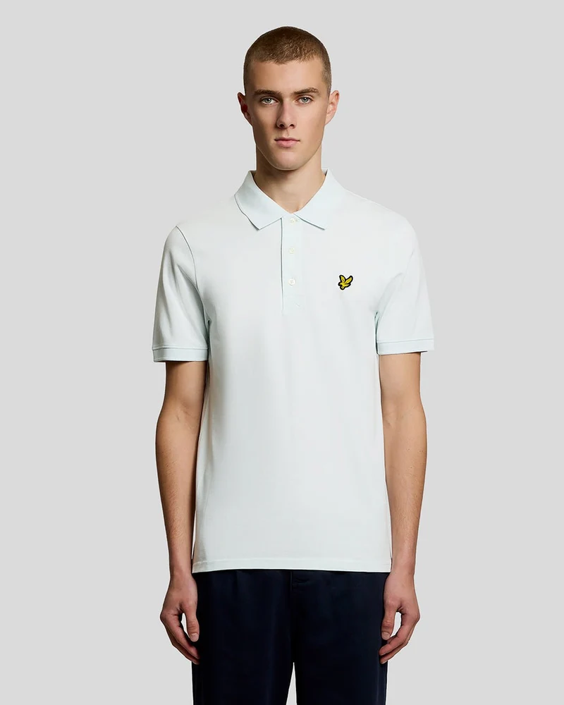 Lyle & Scott Herren-Poloshirt aus Baumwolle | Blau