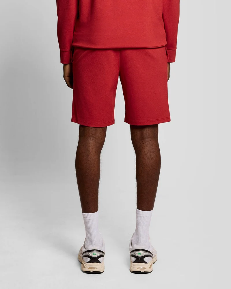 Lyle & Scott Leichte Sport-Shorts für Herren | Granatrot