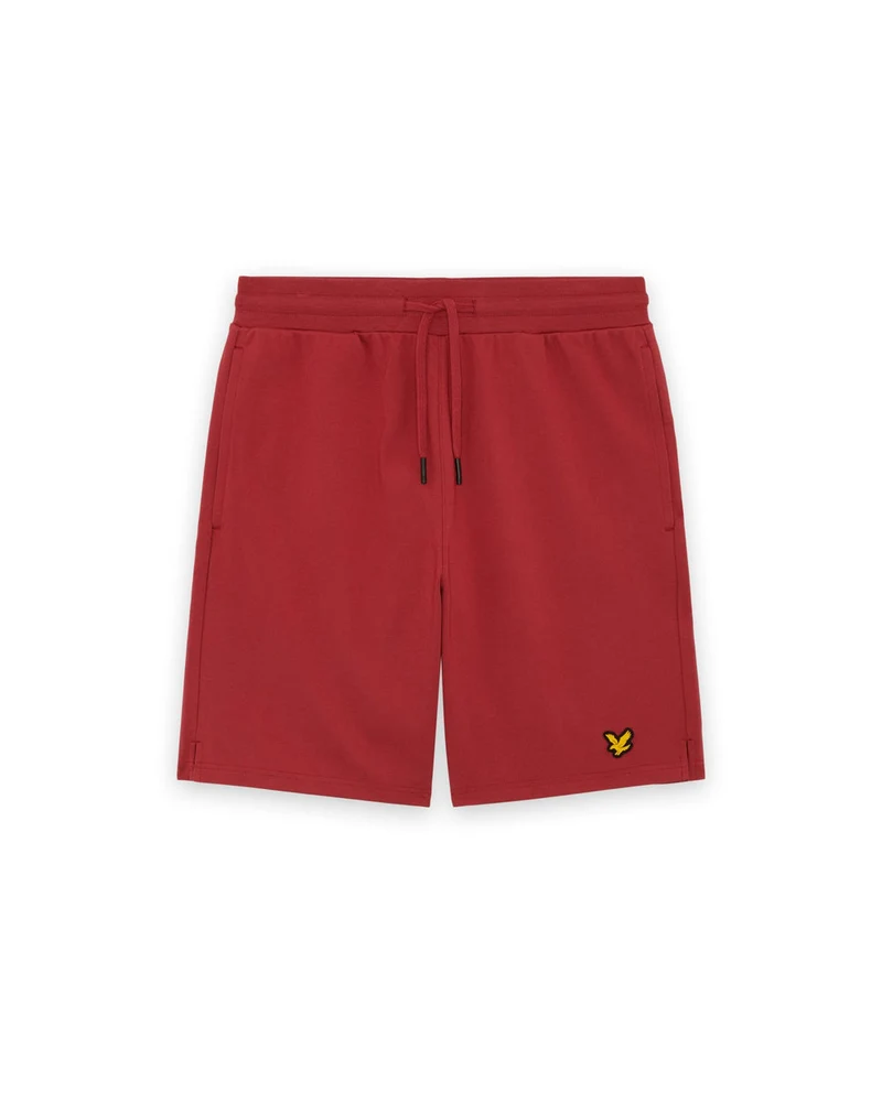 Lyle & Scott Leichte Sport-Shorts für Herren | Granatrot