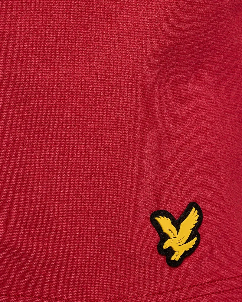 Lyle & Scott Leichte Sport-Shorts für Herren | Granatrot