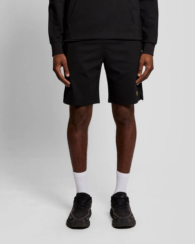 Lyle & Scott Leichte Sport-Shorts für Herren | Tiefschwarz