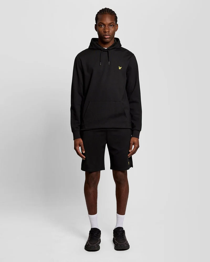 Lyle & Scott Leichte Sport-Shorts für Herren | Tiefschwarz