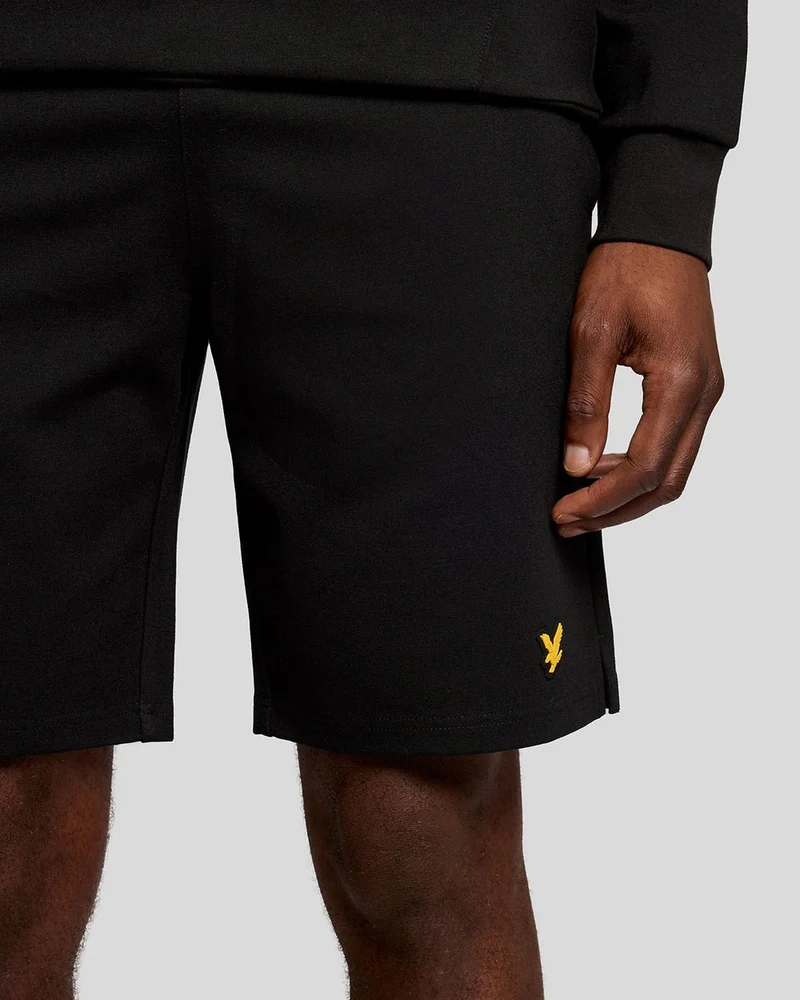 Lyle & Scott Leichte Sport-Shorts für Herren | Tiefschwarz