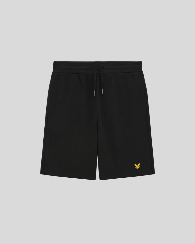 Lyle & Scott Leichte Sport-Shorts für Herren | Tiefschwarz