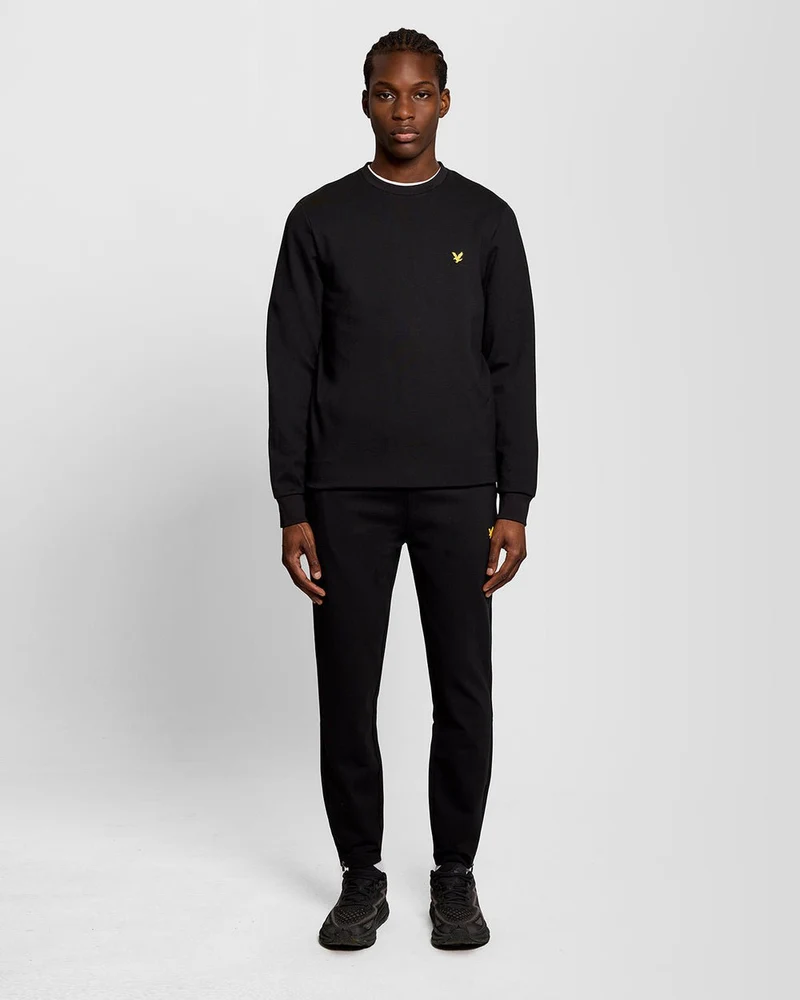 Lyle & Scott Leichtes Sport-Sweatshirt für Herren | Tiefschwarz