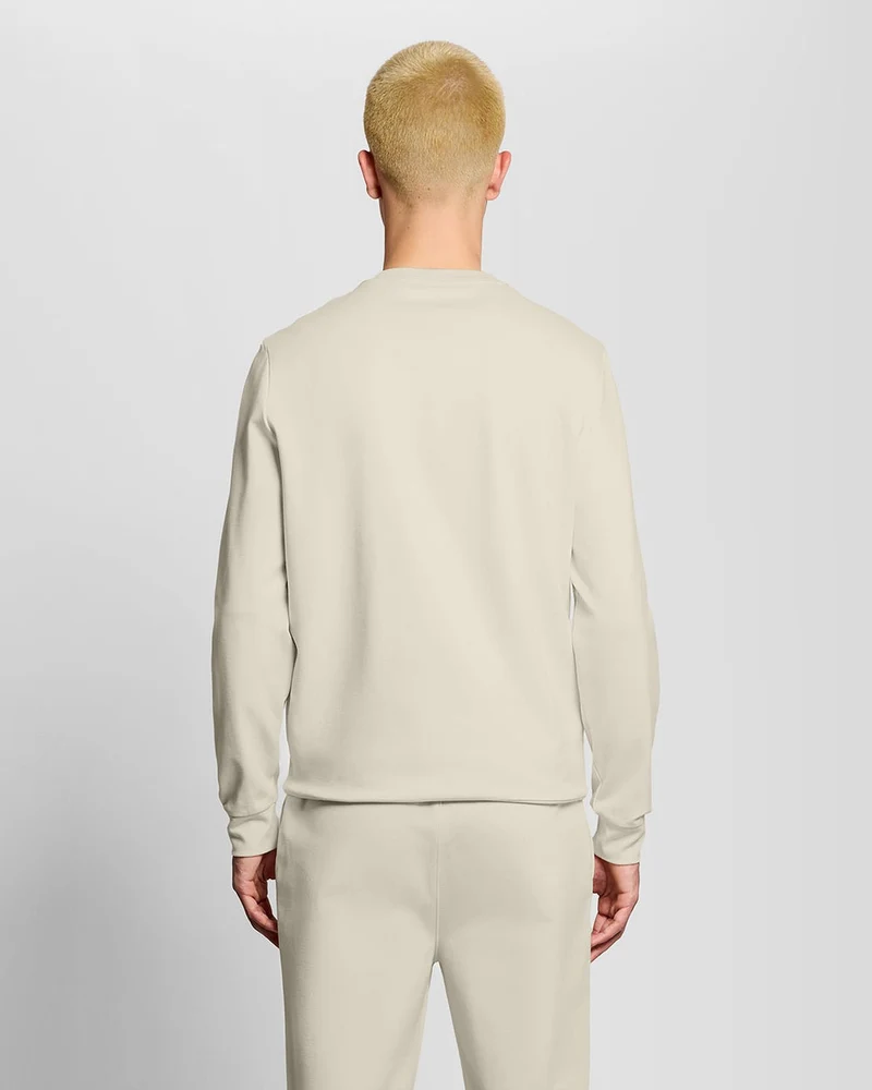 Lyle & Scott Leichtes Sport-Sweatshirt für Herren | Whitecap Grau