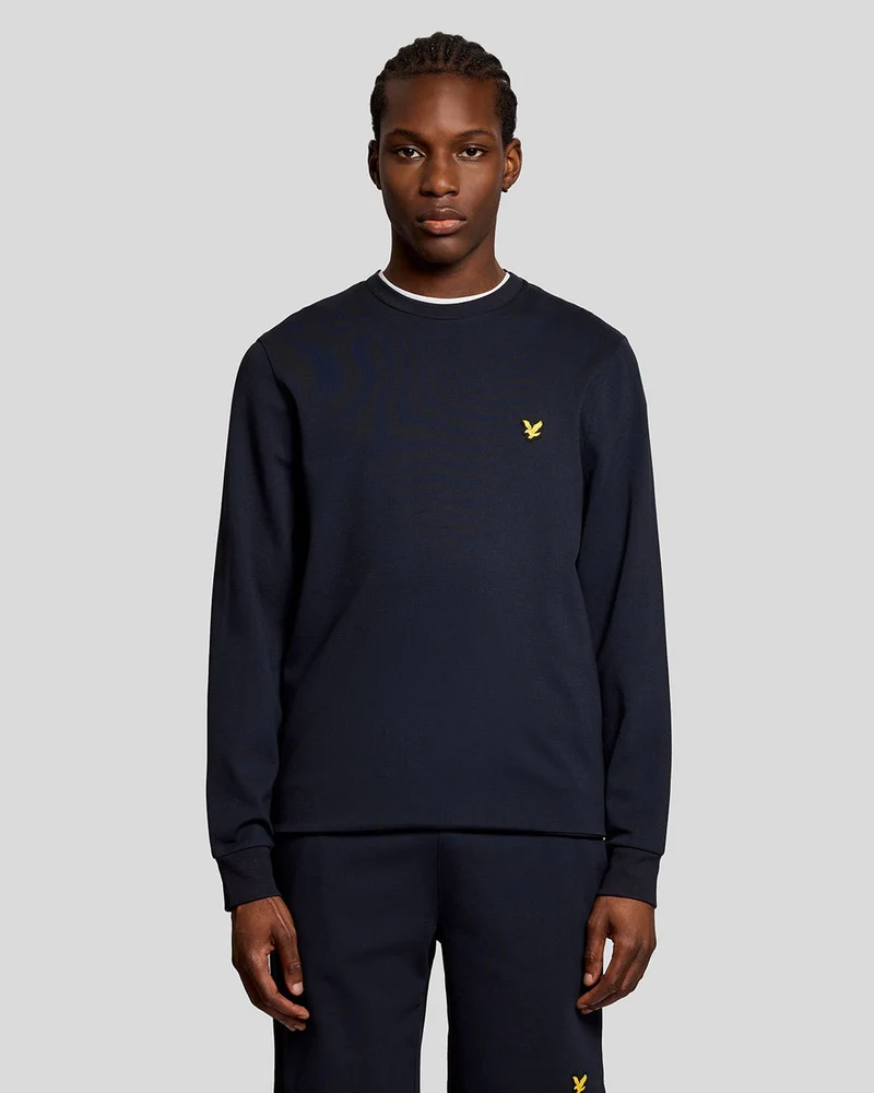 Lyle & Scott Leichtes Sport-Sweatshirt für Herren | Dunkelblau