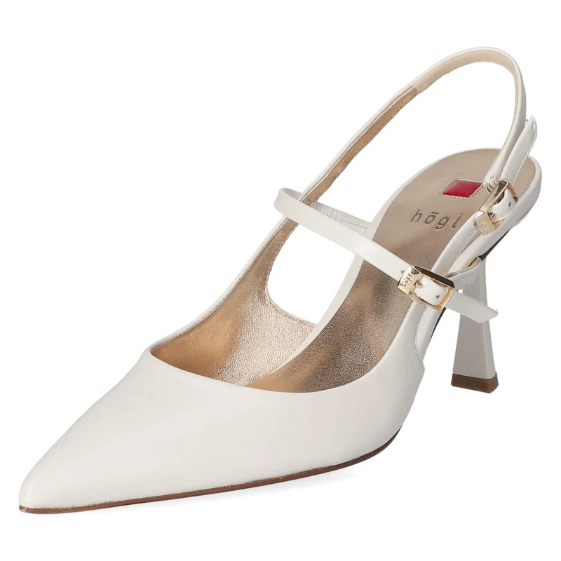 Slingpumps Weiß