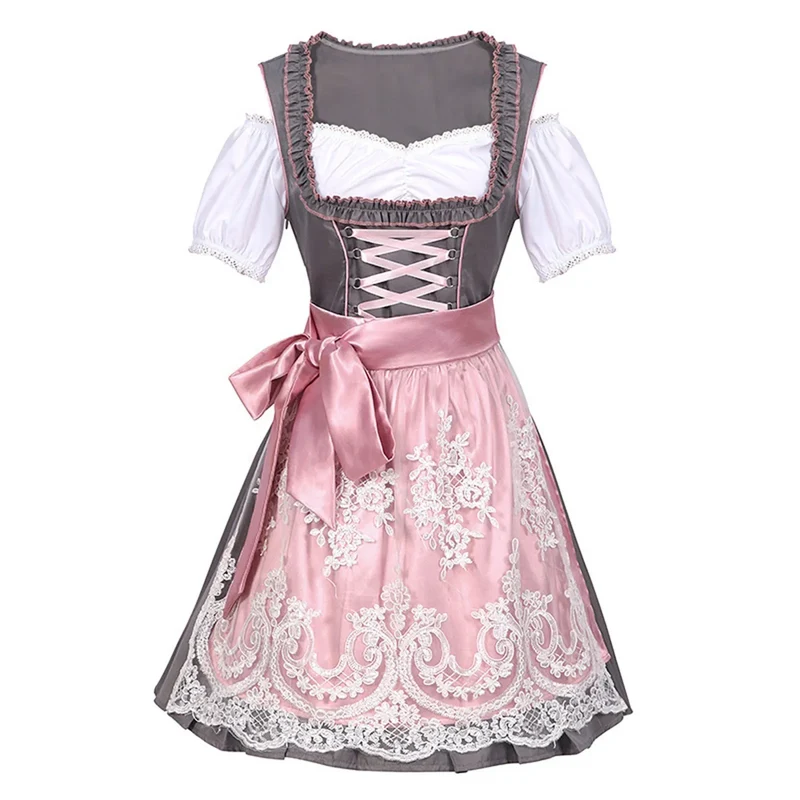 Oktoberfest Kurzes Damen Dirndl Kleid - Lorelei