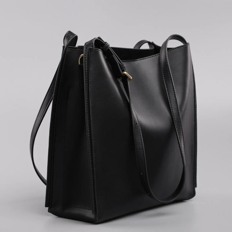 Damen-Shopper-Tasche aus Kunstleder mit strukturiertem Design - Natalia