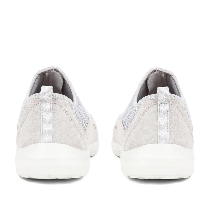 Extra-Wide Fit Memory Foam Trainers - ELANA / 324 089 - Grey Multi