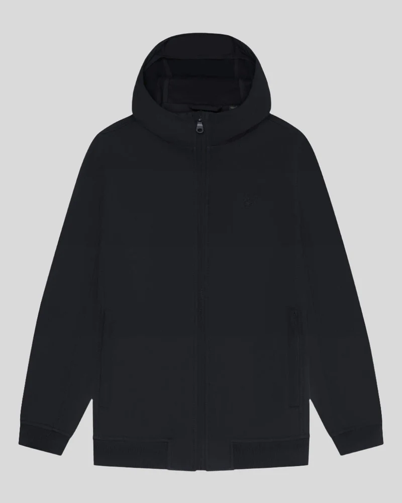Lyle & Scott Wasserabweisende Stretch-Shelljacke für Herren | Tiefschwarz
