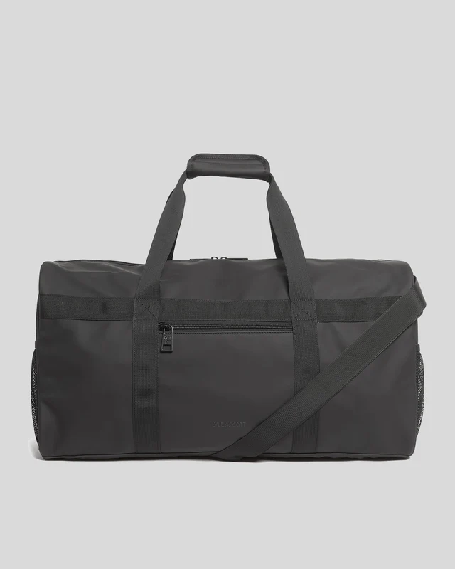 Lyle & Scott Wetterfeste Wochenendtasche | Tiefschwarz