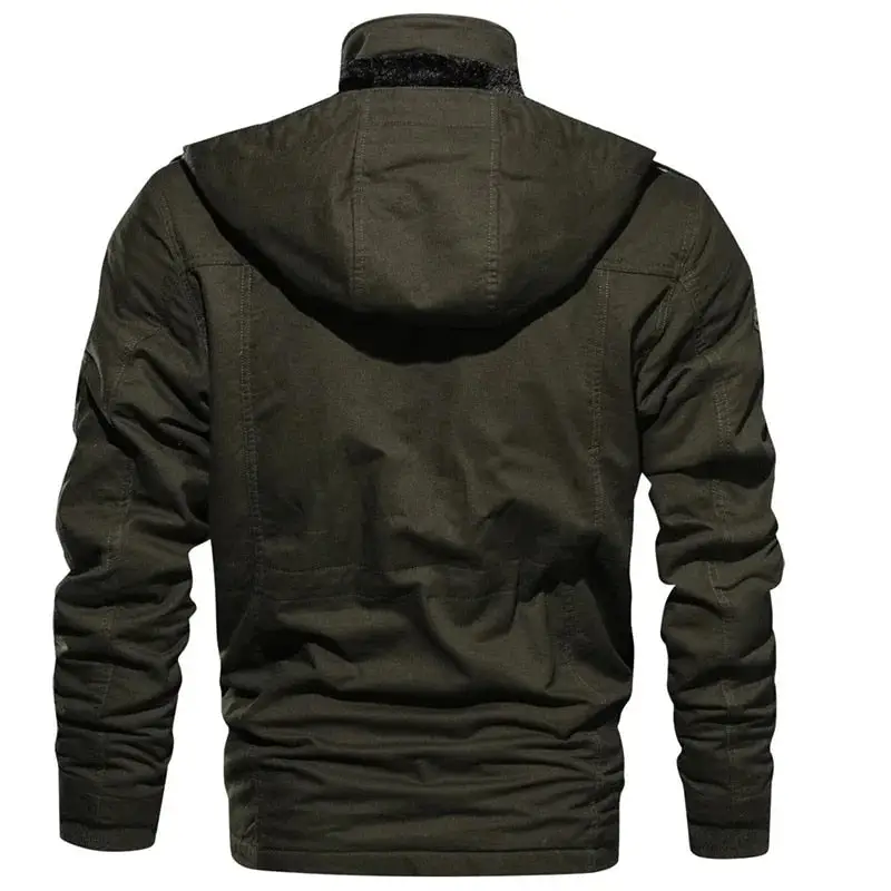 Thermojacke ÉléganceHiver Wärme und Stil Multipockets