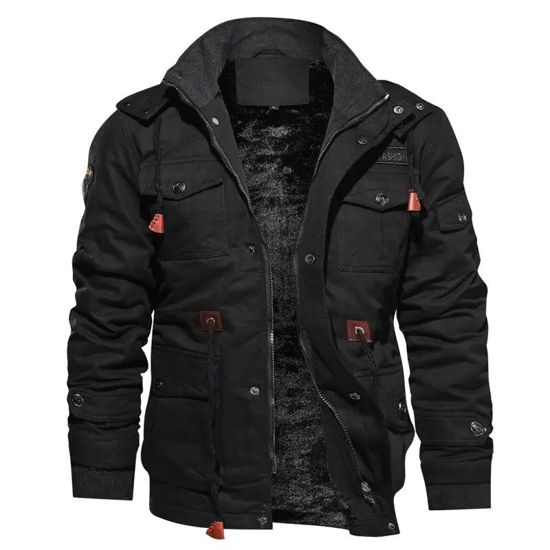 Thermojacke ÉléganceHiver Wärme und Stil Multipockets