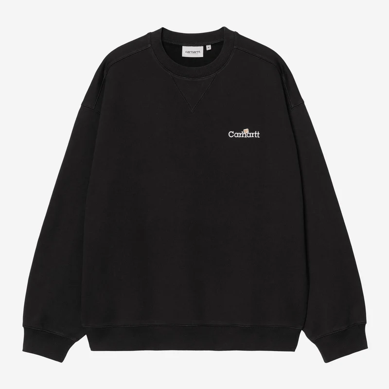 Carhartt WIP Herren-Sweatshirt von WIP Label | Schwarz