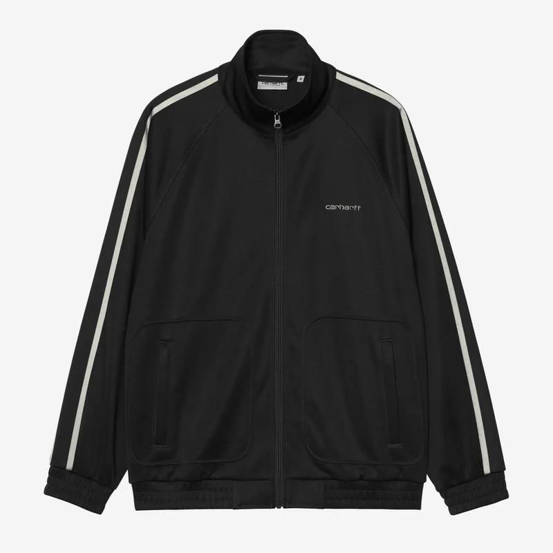 Carhartt WIP Bolar Herren-Sweatjacke | Schwarz / Gewachst