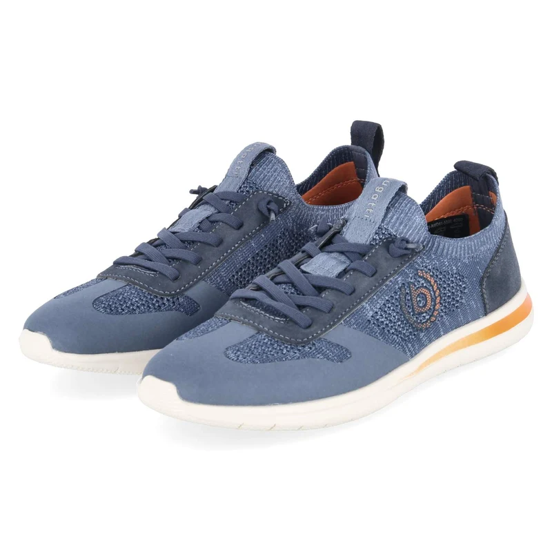 Low Sneaker Blau