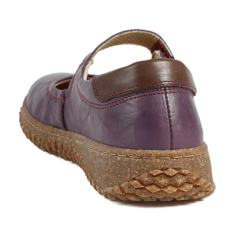 Loretta Leather Mary Janes - HAK42010 / 328 514 - Purple