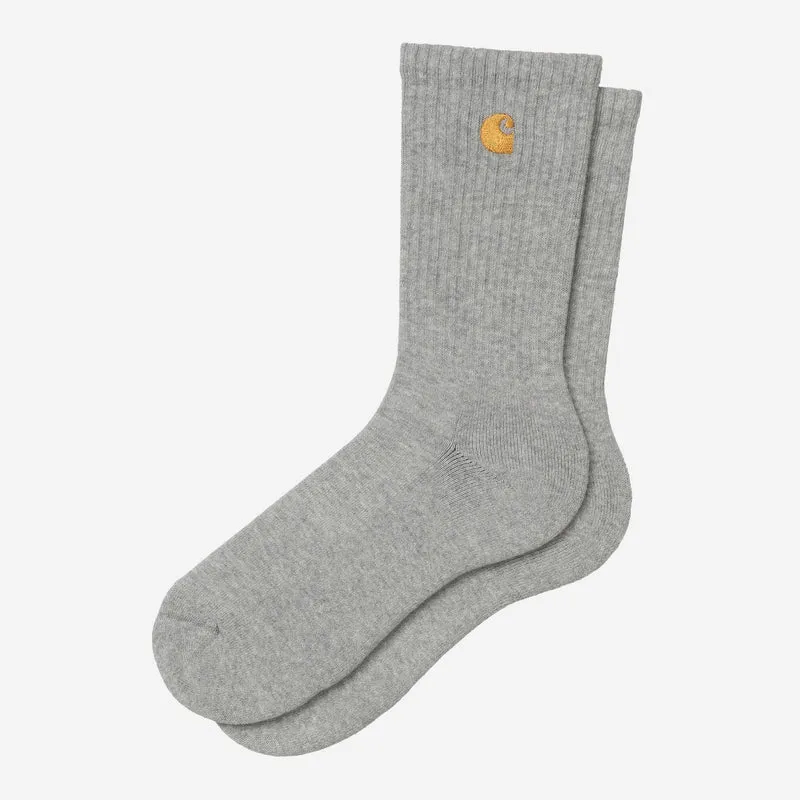 Carhartt WIP Chase Herrensocken | Grau meliert