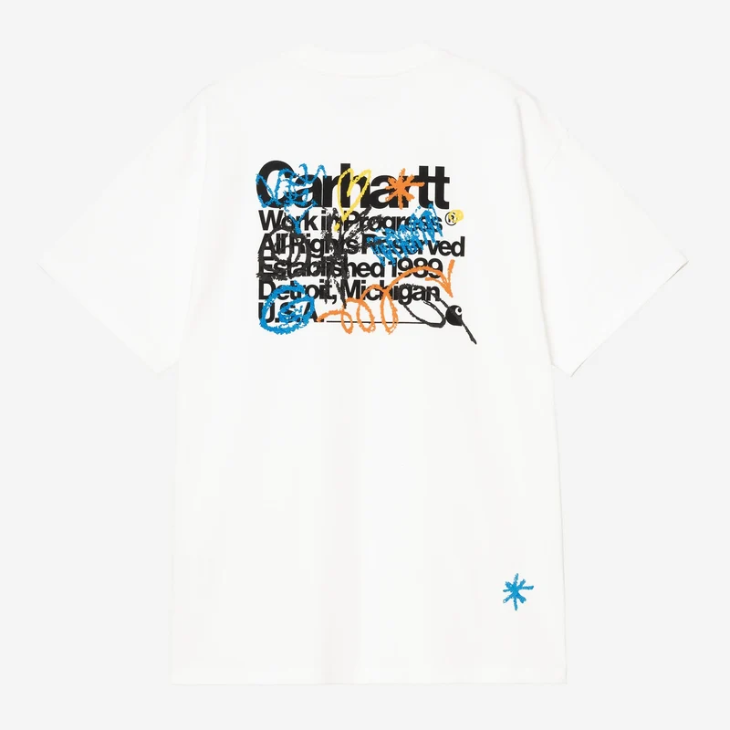 Carhartt WIP Herren-T-Shirt (Weiß)