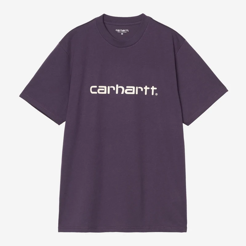 Carhartt WIP Herren-T-Shirt mit Schriftzug | Lokers / Salz