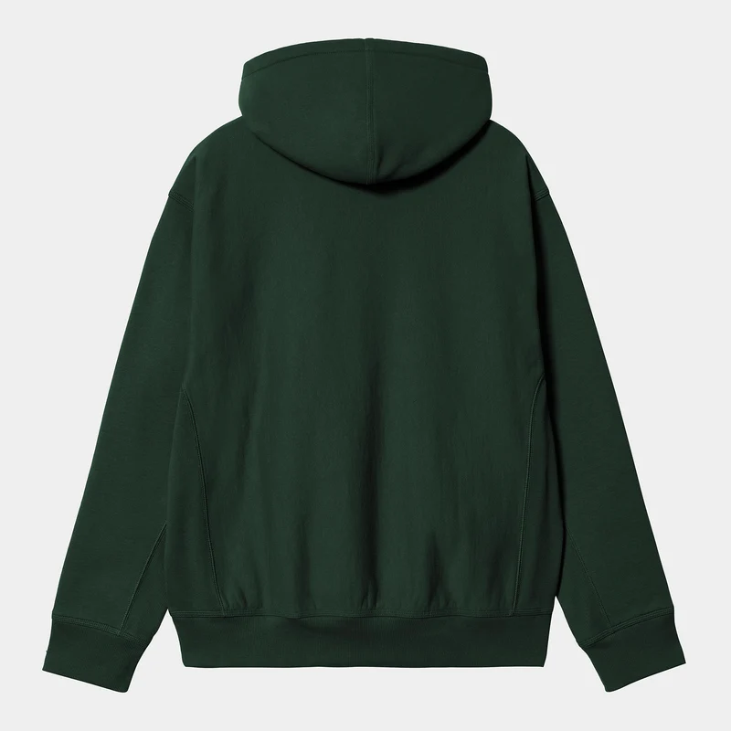Carhartt WIP Herren American Script Kapuzenpullover - Nadelbaum