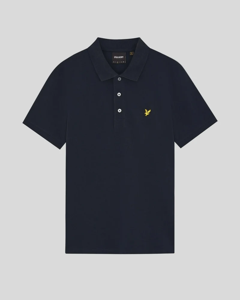 Lyle & Scott Herren-Poloshirt aus Baumwolle | Greystone