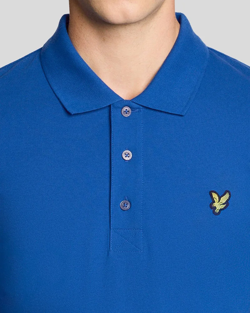 Lyle & Scott Herren-Poloshirt aus Baumwolle | Hellblau
