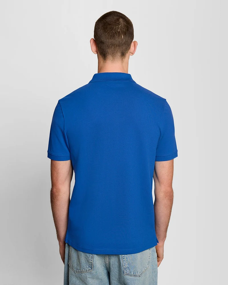 Lyle & Scott Herren-Poloshirt aus Baumwolle | Hellblau