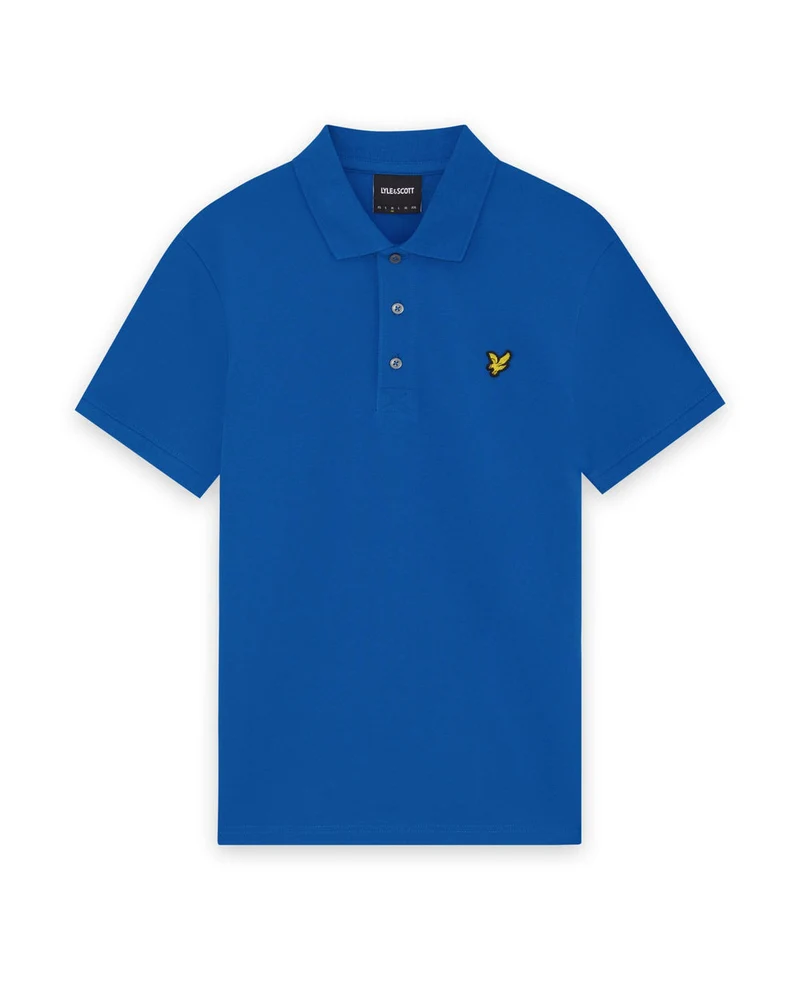 Lyle & Scott Herren-Poloshirt aus Baumwolle | Hellblau