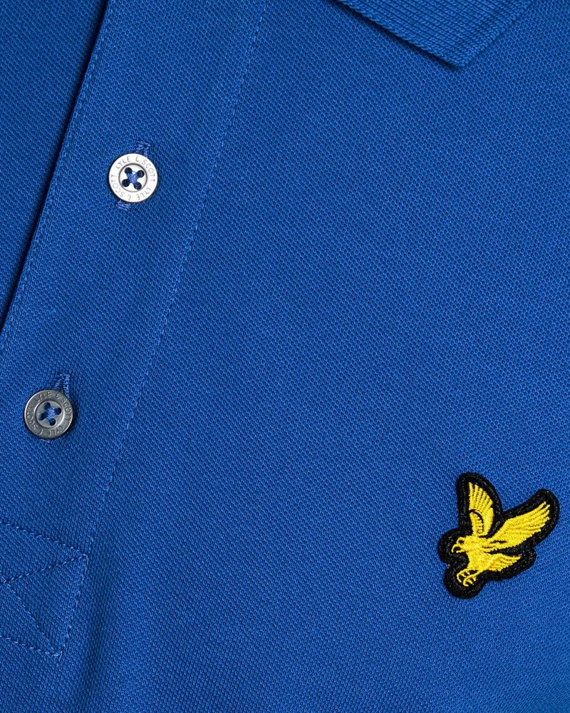 Lyle & Scott Herren-Poloshirt aus Baumwolle | Hellblau